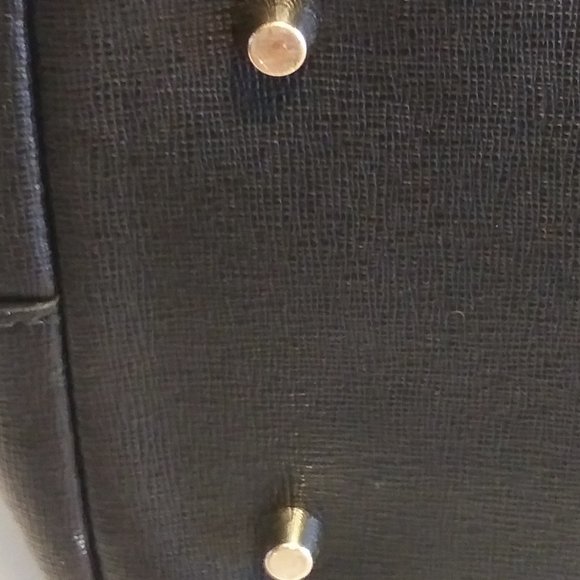 Furla Black Saffiano Leather Shoulder Bag - Picture 9 of 13